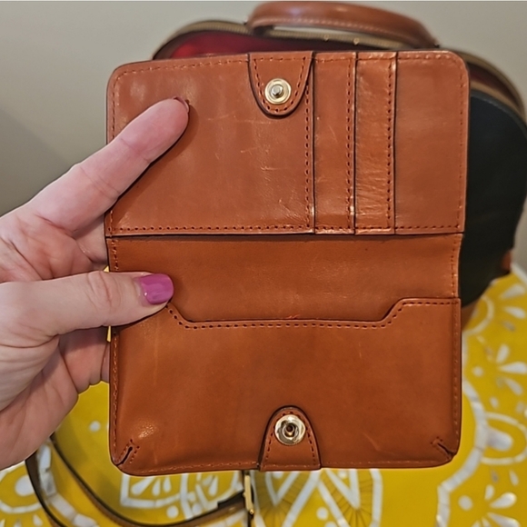 Dooney & BourkePebble Collection Zip Dome Satchel Bag & Wallet - Picture 12 of 14